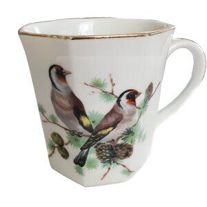 Royal Crown Fine Bone China Japan Song Birds Coffee Tea 8oz Cup VTG Replacement